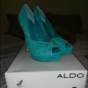 Turquoise Heels